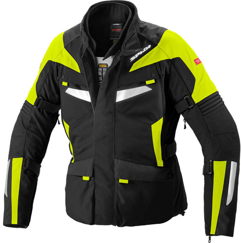 Geaca Moto Spidi Alpentrophy H2Out Black/Yellow